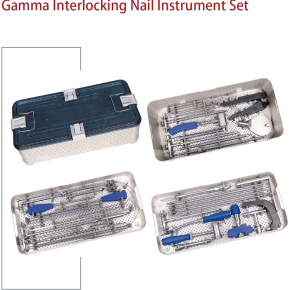 Gamma Interlocking Nail Instrument Set